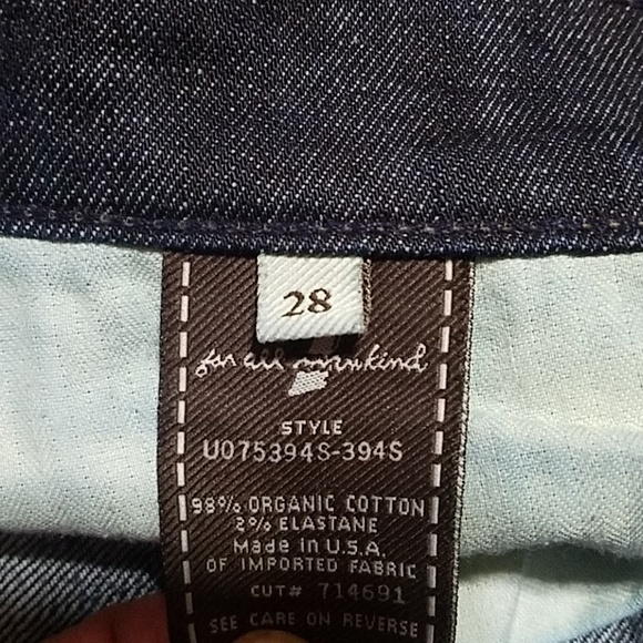 7 for all mankind organic denim bootcut jeans - Picture 4 of 5